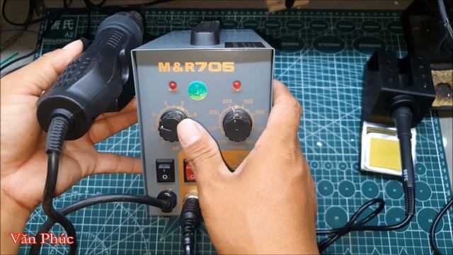 Trên Tay Trạm Hàn Khò 2 In 1 M&R 705D смотреть онлайн