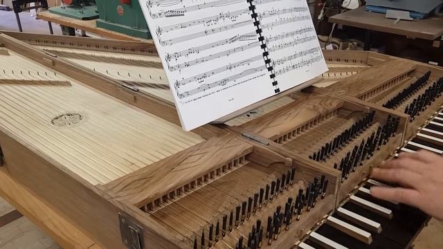 Louis Marchand: Allemande (Second Livre) on clavecin brisé смотреть онлайн