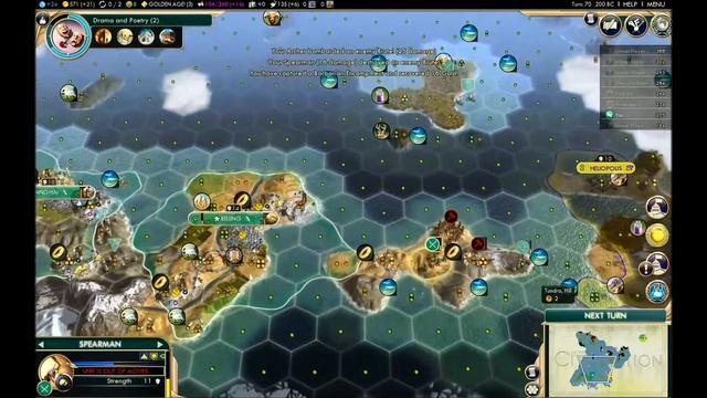Sid Meier's Civilization 5 Aggressive AI Mod Ep.3 смотреть онлайн
