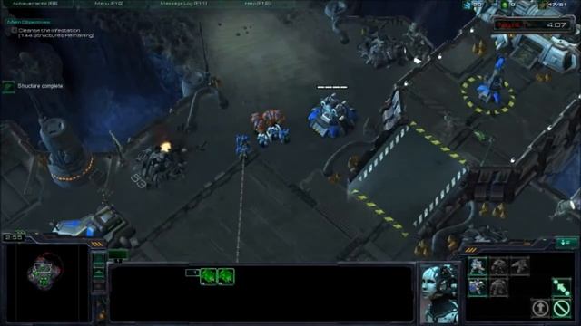 Starcraft 2 Lets Play - Part 7 "Outbreak" p.1 смотреть онлайн