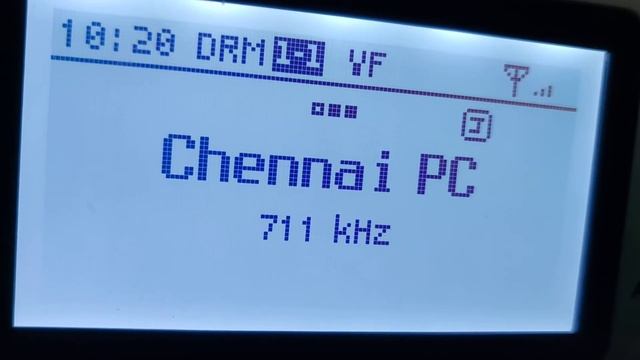 #DRMdigitalRadio AIR Chennai-A 711 kHz pure DRM, reception in #Vizag смотреть онлайн