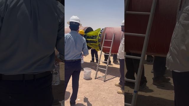 Pipeline internal clamp arrangement #pipeline #pipelineconstruction #construction #welding_creative смотреть онлайн