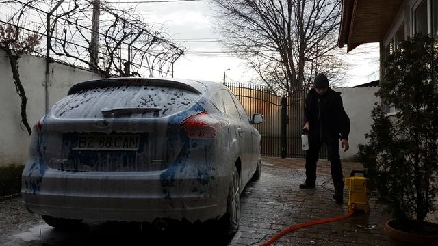 Karcher k3 compact + mjjc foam lance + valet pro foam смотреть онлайн