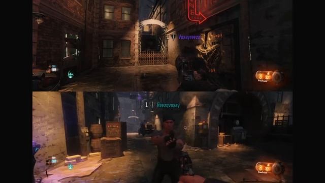 Tutorial Split Screen Call of Duty Black Ops 3 mode Zombie/Multiplayer PS4 смотреть онлайн