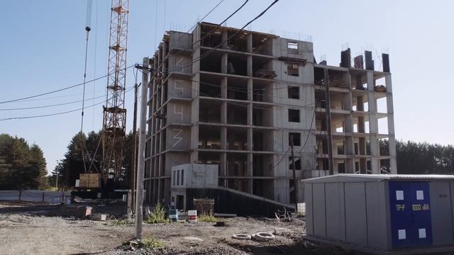 Ход строительства ЖК "Чемпион парк" - сентябрь, 2023 г. смотреть онлайн