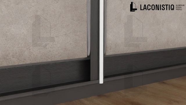 Монтаж теневого плинтуса и скрытой двери, реверс