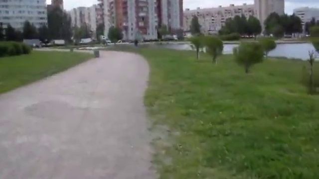 Пруд на ул. Ольги Форш смотреть онлайн