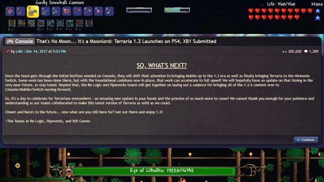 Where is Terraria 1.3 for MOBILE and NINTENDO SWITCH? The FULL STORY! смотреть онлайн