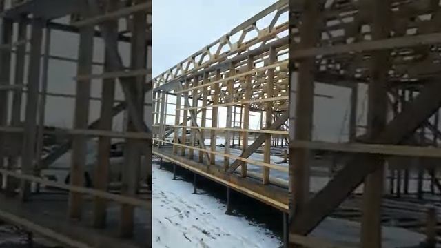 Контур обрешотка в каркасном доме! смотреть онлайн
