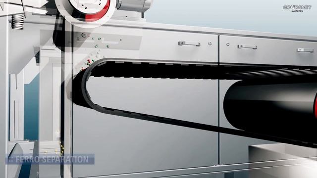 Goudsmit Eddy-Current non-ferrous separator for metal recovery смотреть онлайн