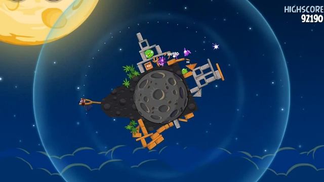 Прохождение Angry Birds Space. Эпизод Pig Bang. Уровень 1-23 смотреть онлайн