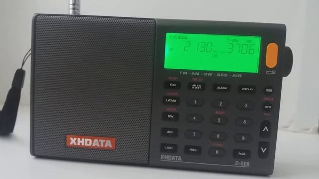 XHDATA D-808 ЖД 2130 KHZ