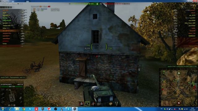 ОТРЫВ ГОЛОВЫ АМХ 13 90 WoT секир башня WZ смотреть онлайн