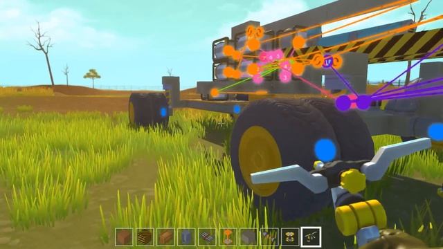 Scrap Mechanic #3. Кран-манипулятор. смотреть онлайн