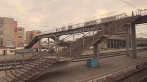 Тюмень. Омская область вид из окна поезда