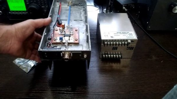 PA for EME 1296Mhz. MRF8S9200 200wtts out