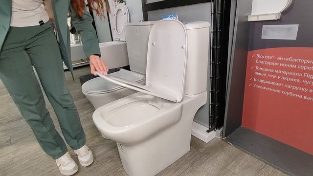 Напольный унитаз Jacob Delafon Vox, безободковый, крышка микролифт, UJN102-00 смотреть онлайн