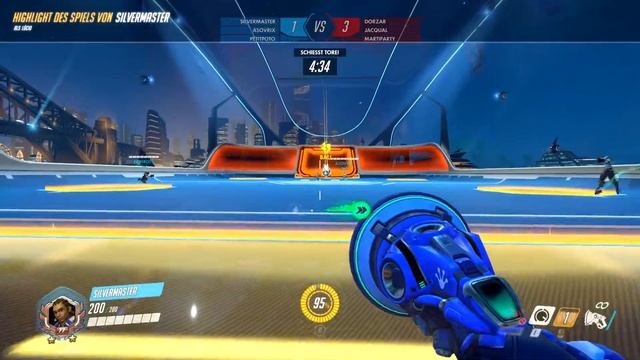 Overwatch Highlight #2 Goalkeeper makes the Goal! смотреть онлайн