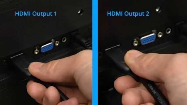 eSynic 2 Way HDMI Splitter 1 In 2 Out Powered HDMI Splitter Ver 1.4 HDCP Bypass смотреть онлайн