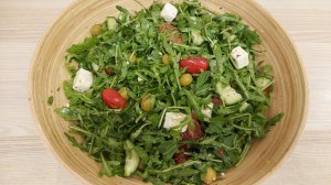 Невероятно вкусно, быстро и полезно! Салат с рукколой на каждый день и на праздник!