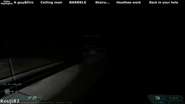 Ceiling man is not amused | DooM 3 OpenCoop #5 смотреть онлайн