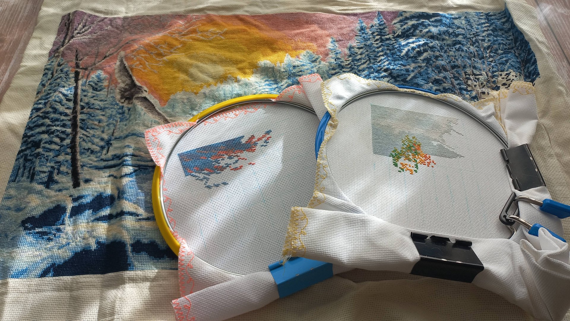 Вышивальная неделя 23-30 сентября 24 г Новый старт/Тигры/Маруська и Котовский/Лесной страж. смотреть онлайн