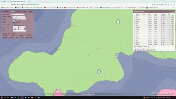 Azgaar's Fantasy Map Generator Tutorial Part 6: Goteguru's Submap and Transform Features