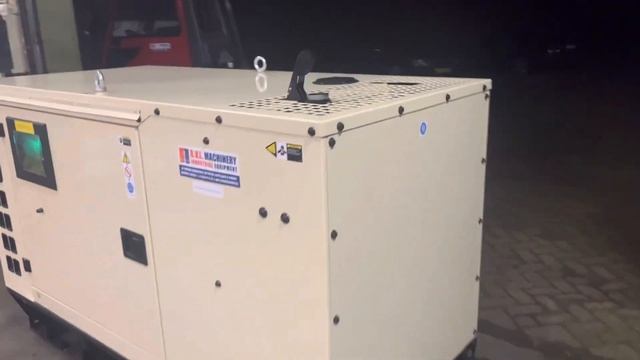 Starting up AKSA Perkins 1103A-33TG1 50 kVA generator aggregaat смотреть онлайн