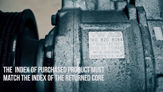 CBR - verification of A/C compressor cores смотреть онлайн