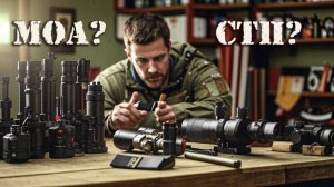 Что такое угловая минута (MOA)? Что такое СТП?