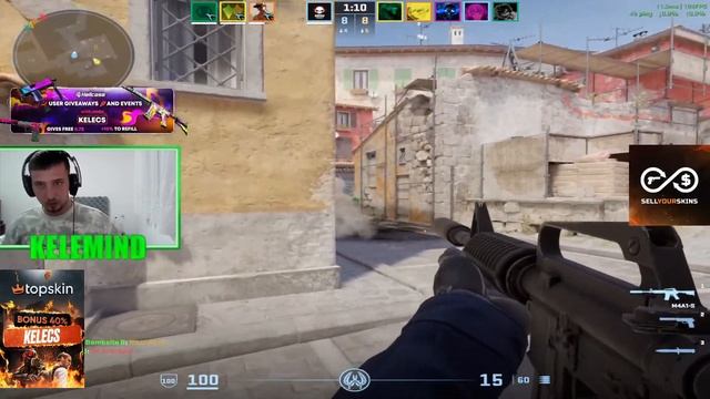 PLAYING WITH NEW MOUSE 5$ !hellcase !topskin !sellyourskins смотреть онлайн