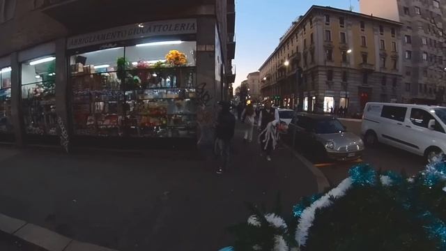 CARICO un ALBERO in centro a MILANO. смотреть онлайн