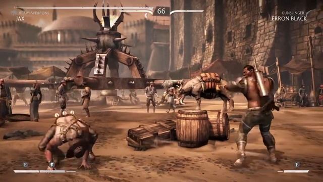 Jax (Turnament skin) Mortal Kombat X Classic Tower & Ending смотреть онлайн