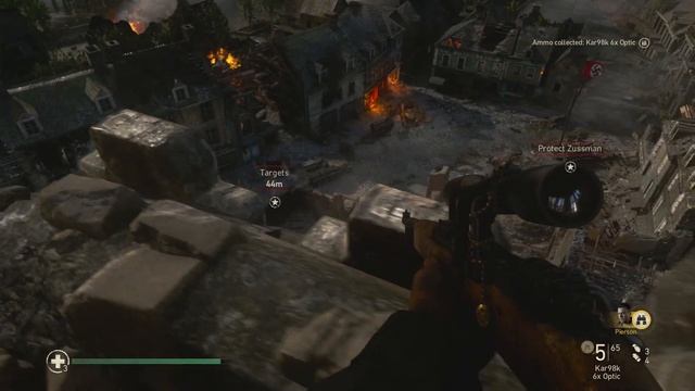 Call of Duty: WW2 - Mission #3 - Stronghold [1080p 60 Fps] смотреть онлайн