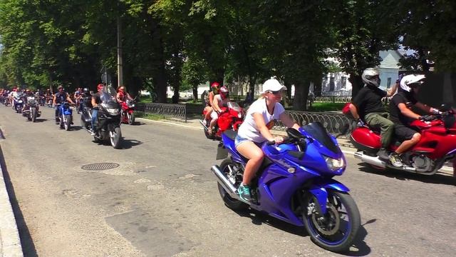 Мотопарад "Тачанка 2015", Каховка смотреть онлайн