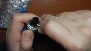 Многооборотный переменный резистор с ручкой подсчёта оборотов