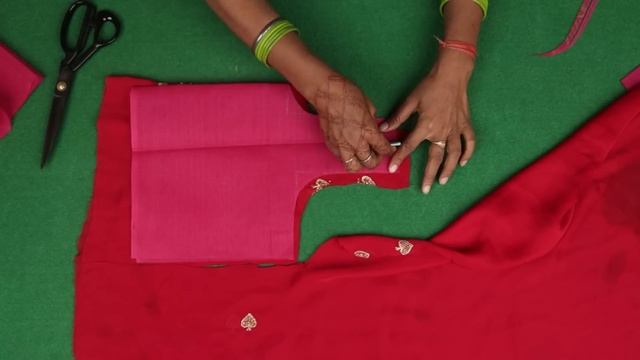 32 Size के ब्लाउज की कटिंग Perfect Blouse Cutting in Hindi | Simple Blouse смотреть онлайн