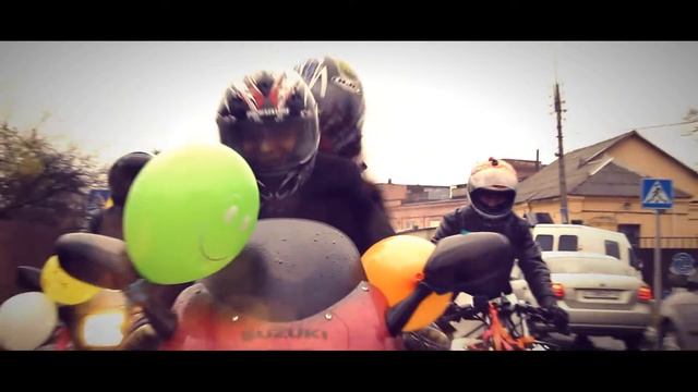 Мото-свадьба 21.10.2014 Гомель (Ольга и Андрей) смотреть онлайн