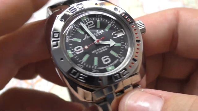 Восток Амфибия 710640-22 | Новые стрелки | #наручныечасы#обзорчасов#часы #восток#vostok#амфибия смотреть онлайн