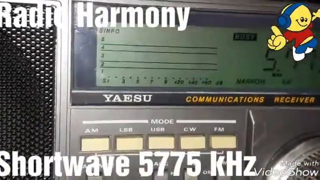 5775 kHz Radio Harmony - Europe Shortwave смотреть онлайн