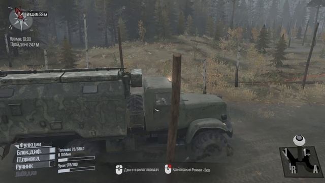 Обзор симулятора Лесопилки !!!! MudRunner A Spintires game смотреть онлайн