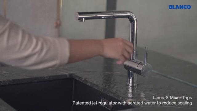 BLANCO SILGRANIT Sink Subline 500 & BLANCO Linus S Mixer Taps | KAJA KOFI Jakarta смотреть онлайн