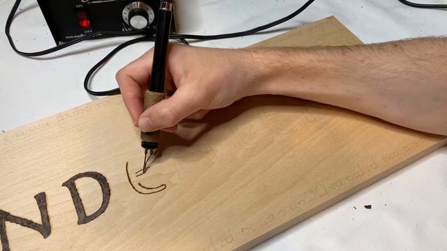 Lord of the Rings Custom Wood Burning Project смотреть онлайн