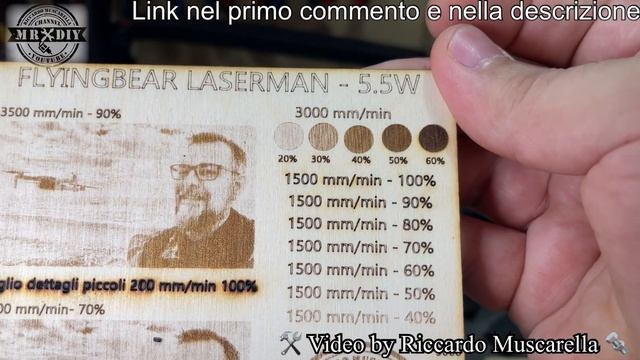 Ho provato un laser incredibile. Incisore laser Flyingbear laserman da 5.5W con aspira fumo e filtr смотреть онлайн