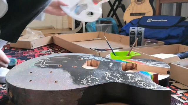 Painting And Assembling My Harley Benton Les Paul Kit