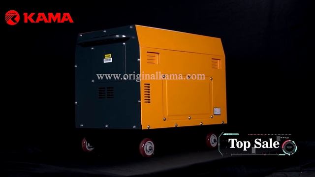 KAMA DIESEL GENERATOR KDE6500T 5KW SILENT TYPE GENERATOR смотреть онлайн
