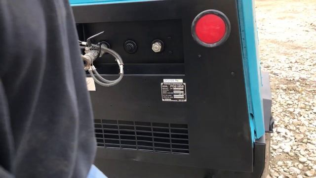 1988 Airman PDS185S Portable Air Compressor смотреть онлайн