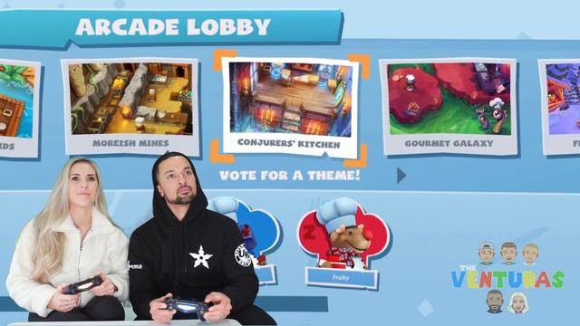 WE CAN'T COOK! Overcooked 2 👨🍳🧁️ 🎮 Play Station Gameplay | The Venturas