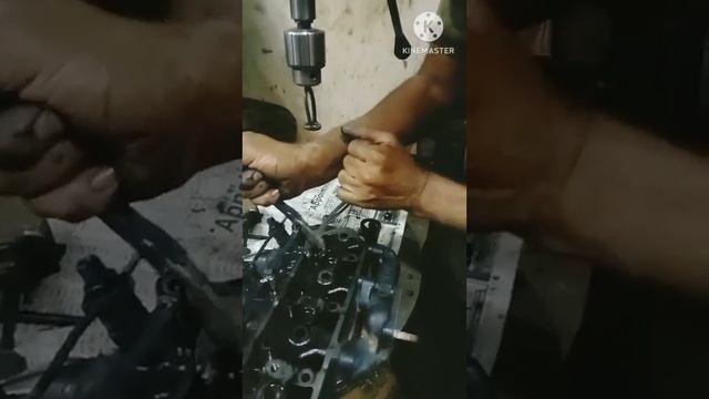 review dead 3 cylinder Tractor head repairing Diesel engine. gyasket face. head repair#macanic смотреть онлайн
