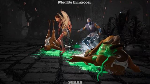 All Fatalities On Kameo MOTARO - MK1